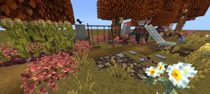 Kuz fasli — Minecraft mod, rasm 3