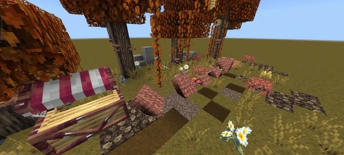 Kuz fasli — Minecraft mod, rasm 4