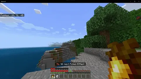 Minecraft, lekin siz tasodifiy effekt olasiz