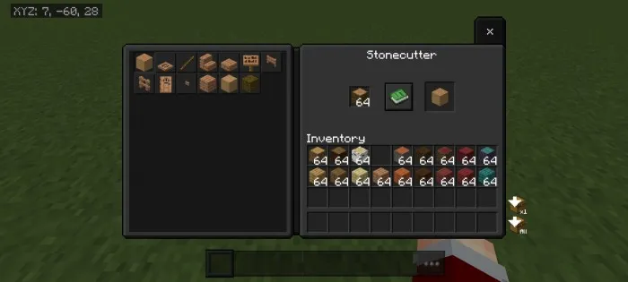 Daraxt kesuvchi — Minecraft mod, rasm 3