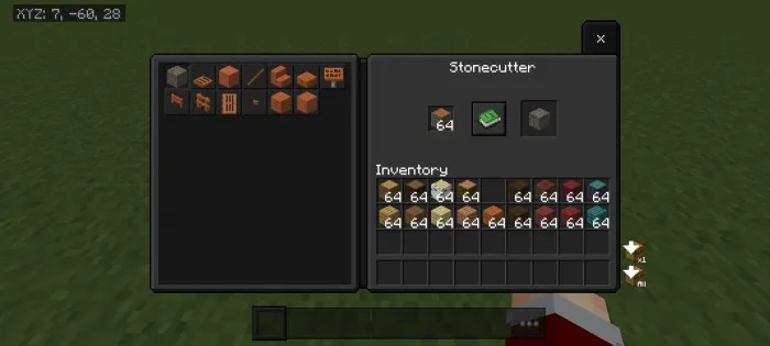Daraxt kesuvchi — Minecraft mod, rasm 4