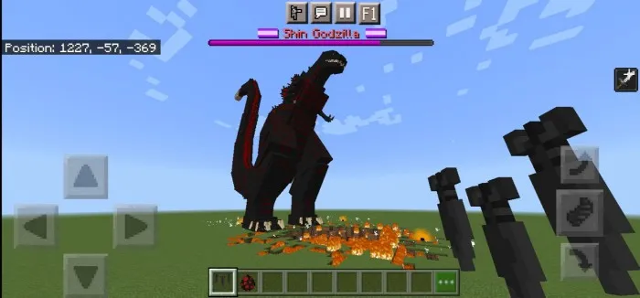 Shin Godzilla — Minecraft mod, rasm 3