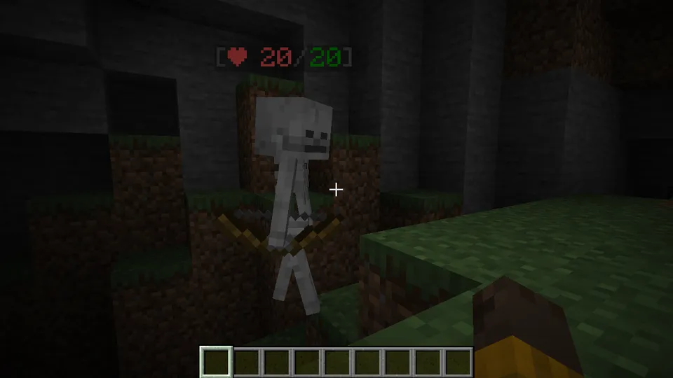 Health & Damage HUD — Minecraft mod, rasm 4