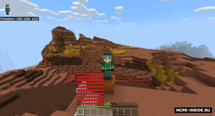 Minecraft, lekin tajriba sog'liqqa teng — Minecraft mod, rasm 3