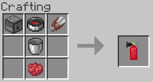 O't o'chirgich — Minecraft mod, rasm 2