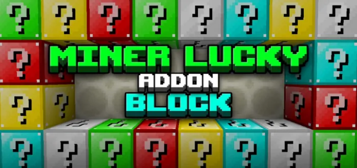 Shaxtyor lucky blocklari — Minecraft mod, rasm 1