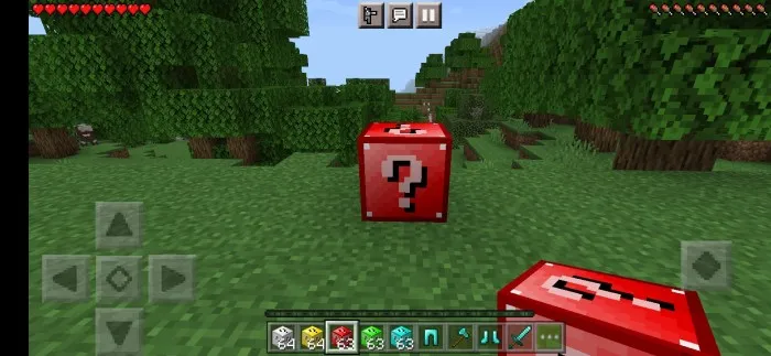 Shaxtyor lucky blocklari — Minecraft mod, rasm 2