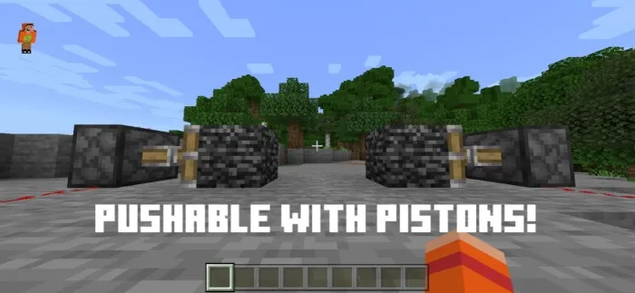 Sindiriladigan bedrok — Minecraft mod, rasm 2