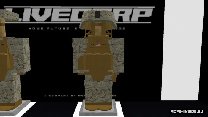 AQSH dengiz piyodalari uniformalari — Minecraft mod, rasm 2