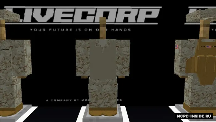 AQSH dengiz piyodalari uniformalari — Minecraft mod, rasm 4