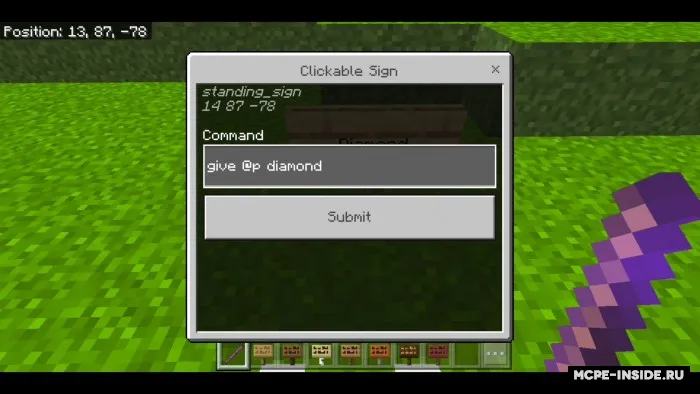 Bosiladigan taxtachalar — Minecraft mod, rasm 2