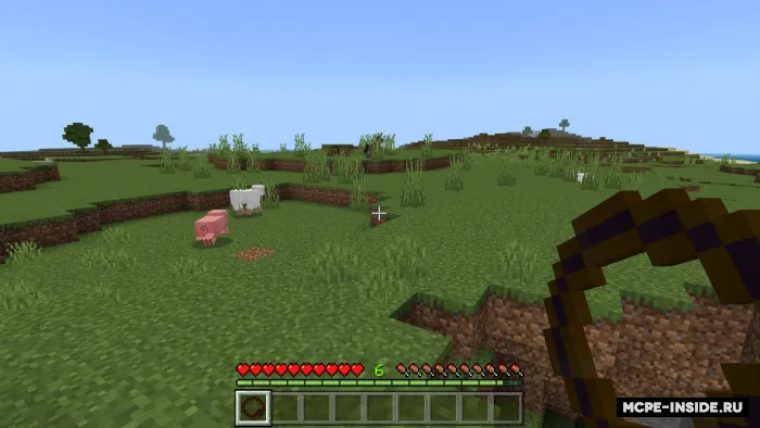 Qamchilar va cho'pda olma — Minecraft mod, rasm 3