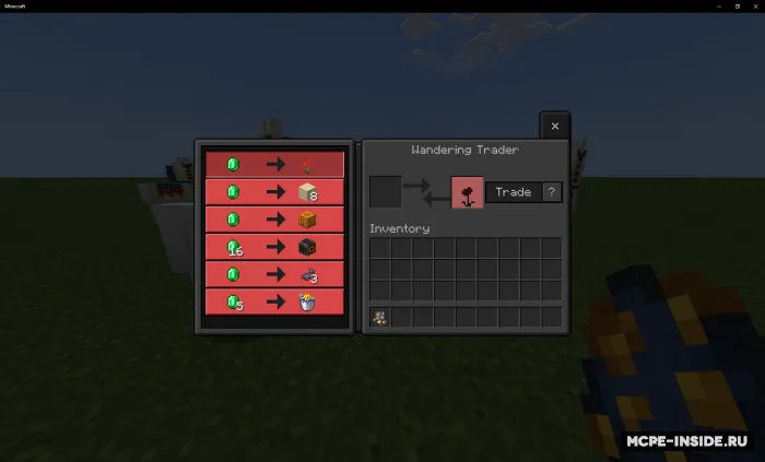 Sayohat qiluvchi savdogar kamera sotadi — Minecraft mod, rasm 2