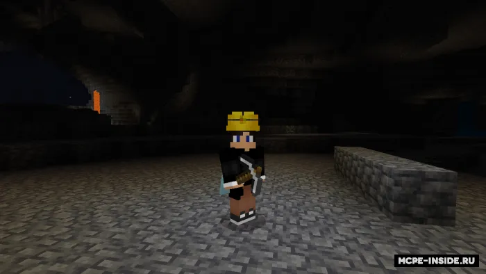 Shaxtyor dubulg'asi — Minecraft mod, rasm 1