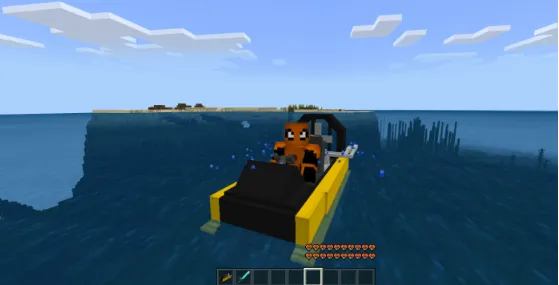 Havo yostiqli katerlar — Minecraft mod, rasm 2