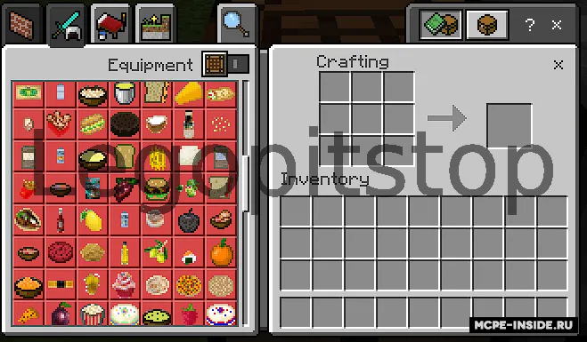 Ko'proq ovqat — Minecraft mod, rasm 4