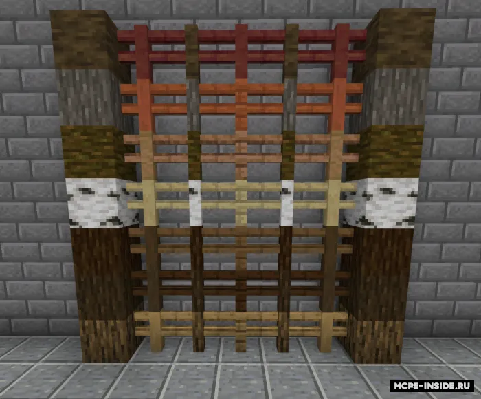 Panjaralar kengaytmasi — Minecraft mod, rasm 1