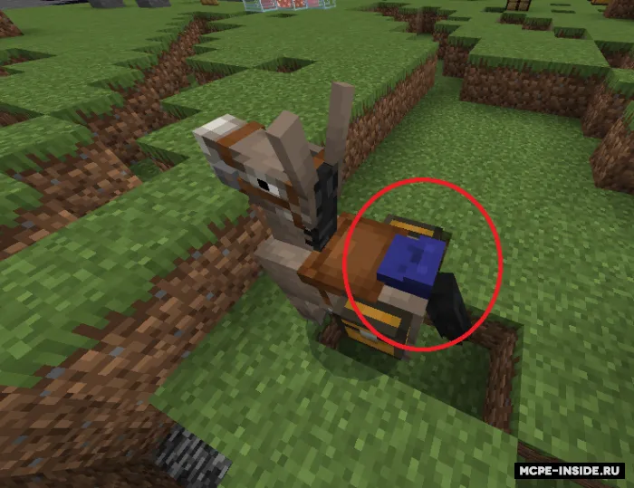 Uy hayvonlari inventari — Minecraft mod, rasm 2