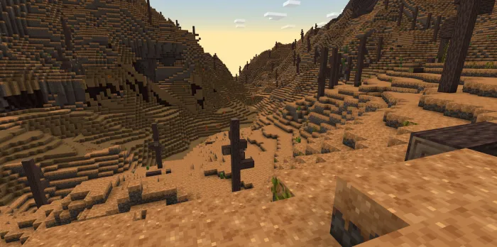Baland va quruq yerlar — Minecraft mod, rasm 1
