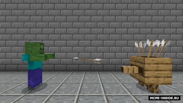 Yog'och golem — Minecraft mod, rasm 2