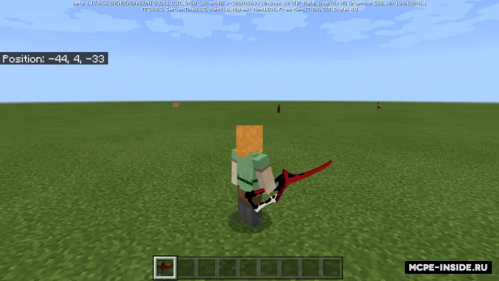 Ajoyib 3D qurollar — Minecraft mod, rasm 2