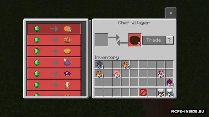 Pechenyelardan yasash — Minecraft mod, rasm 1