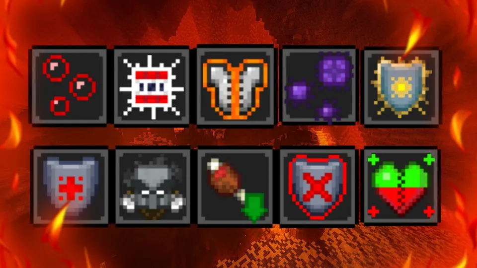 New Potions Effects+ — Minecraft mod, rasm 2