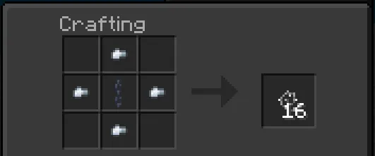Tikansiz sim — Minecraft mod, rasm 1