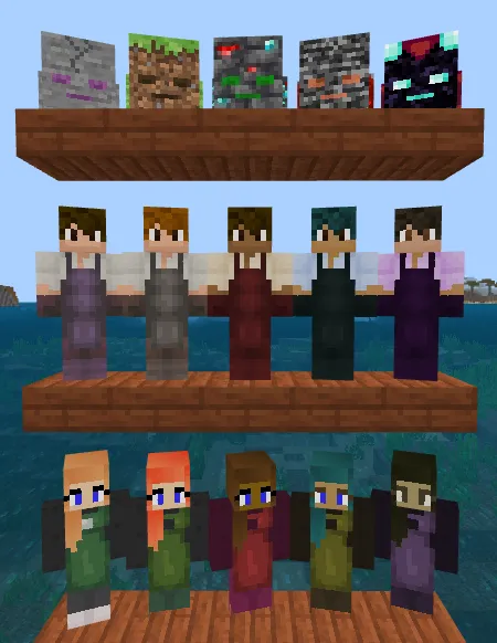 Kodeks do'koni — Minecraft mod, rasm 2