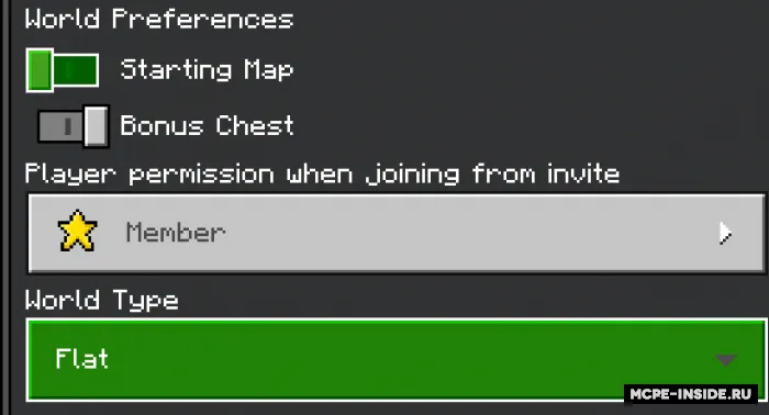 Tekis dunyoda omon qolish — Minecraft mod, rasm 1