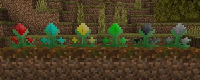 Ruda gullari — Minecraft mod, rasm 2