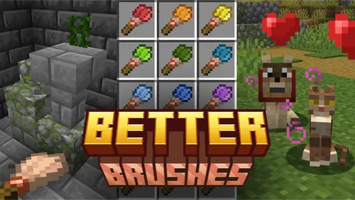 Better Brushes — Minecraft mod, rasm 1