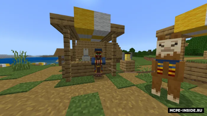 Yaxshilangan sargardon savdogar — Minecraft mod, rasm 1