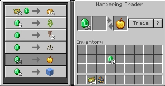 Yaxshilangan sargardon savdogar — Minecraft mod, rasm 2