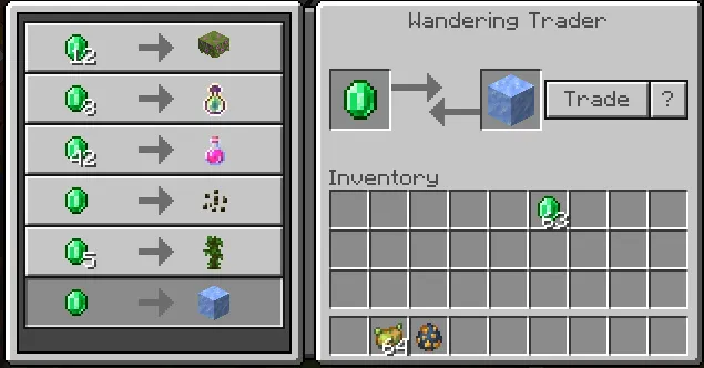 Yaxshilangan sargardon savdogar — Minecraft mod, rasm 4