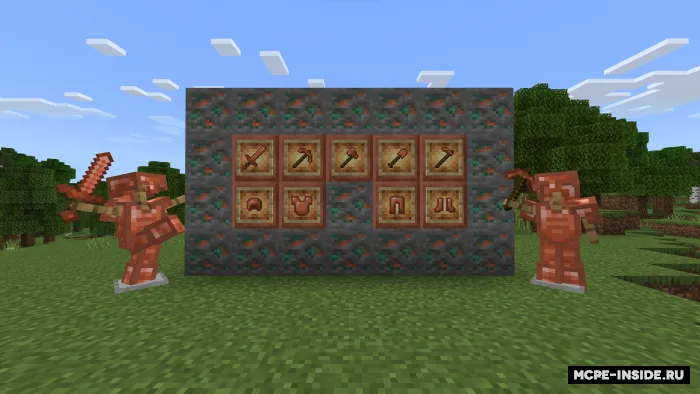 Mis qurollar — Minecraft mod, rasm 1