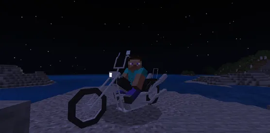 Arasa mototsikllari — Minecraft mod, rasm 1