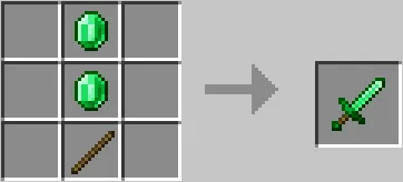 Zumrad asboblar — Minecraft mod, rasm 3