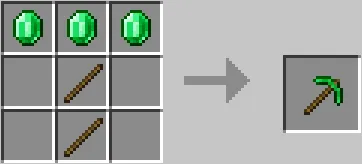 Zumrad asboblar — Minecraft mod, rasm 4