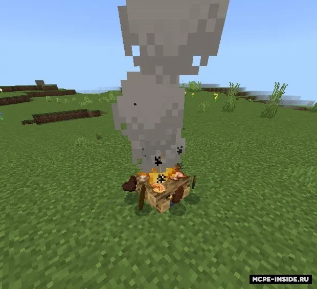 Kuygan ovqat — Minecraft mod, rasm 1