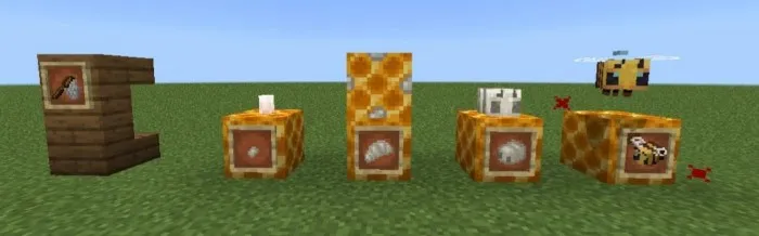 Yaxshilangan asalarilar — Minecraft mod, rasm 1