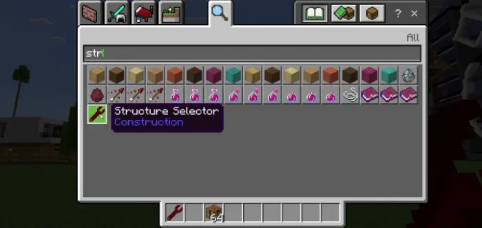 Tezkor strukturalar — Minecraft mod, rasm 1