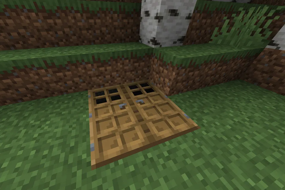 Horizontal Doors — Minecraft mod, rasm 2