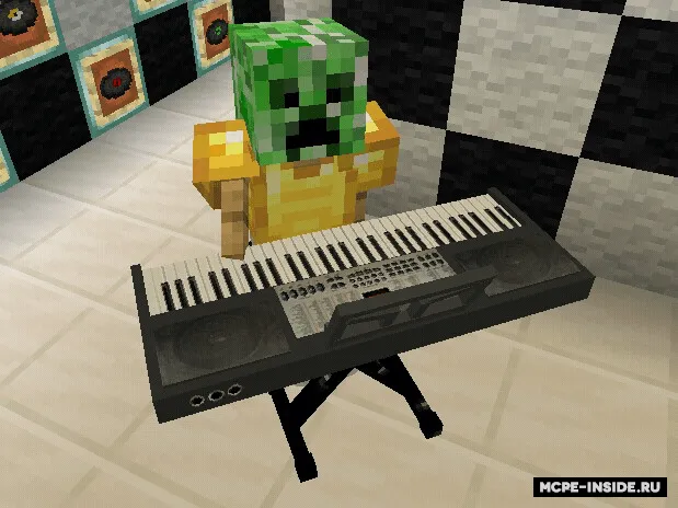 Funksional musiqa asboblari — Minecraft mod, rasm 1