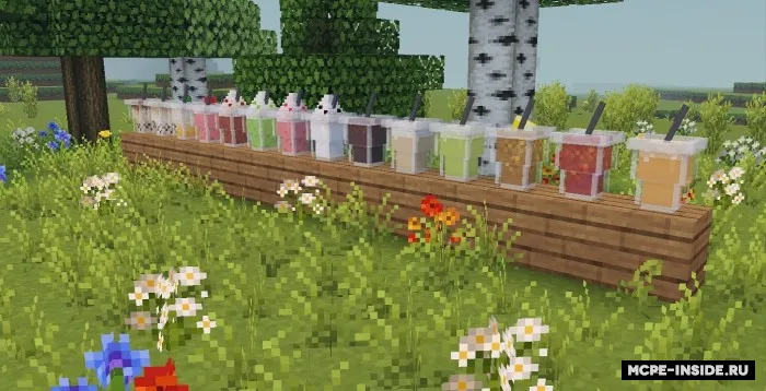 Yashirin ichimliklar — Minecraft mod, rasm 1
