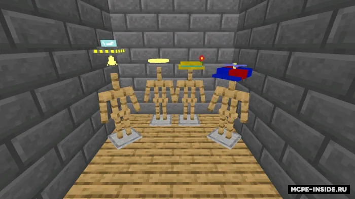 Animatsiyali shlyapalar — Minecraft mod, rasm 1