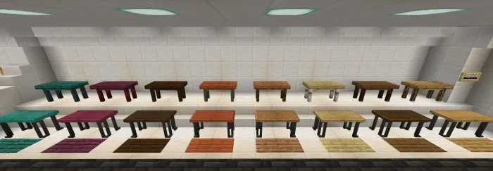 Ko'proq dekorativ buyumlar — Minecraft mod, rasm 3