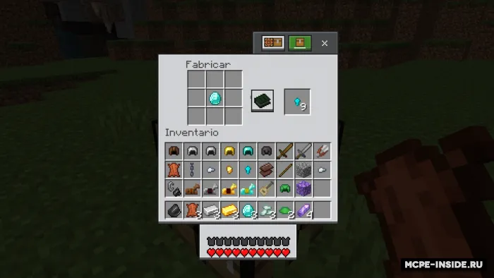 Yaratib bo'lmaydigan buyumlar — Minecraft mod, rasm 1