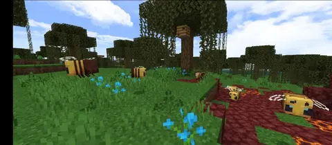 Minecraft, lekin asalariardan mega buyumlar tushadi