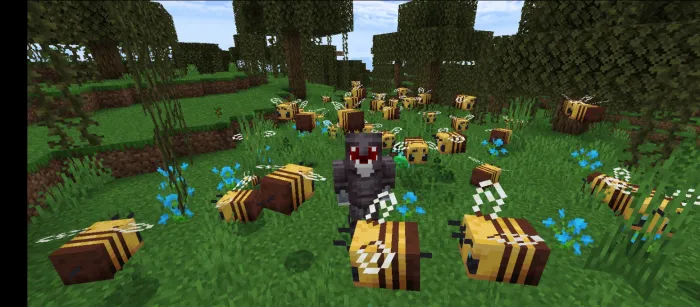 Minecraft, lekin asalariardan mega buyumlar tushadi — Minecraft mod, rasm 3